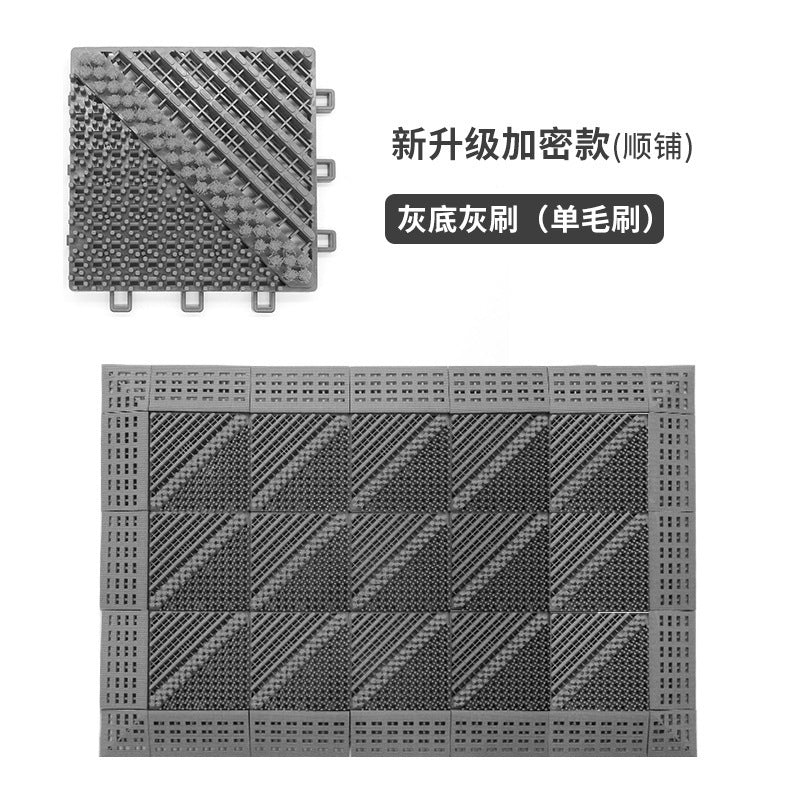 三合一地垫出入口刮泥停车场洗车房车辆进出口酒店商场防尘脚垫