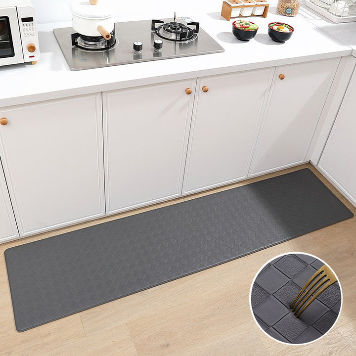 Minimalist Thickened Premium Kitchen Special Floor Mat Waterproof Home Non Slip Pvc Floor Mat