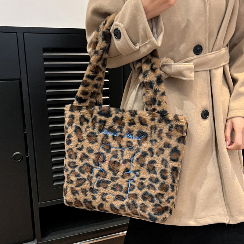 Fall/Winter New Tote Bag Small Large Capacity Shoulder Bag Versatile Student
