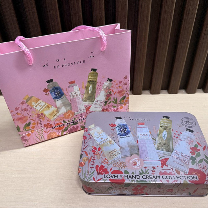 L'OCCITANE Hand Cream Starry Night Cherry Blossom Gift Box - Portable Hand Cream Set