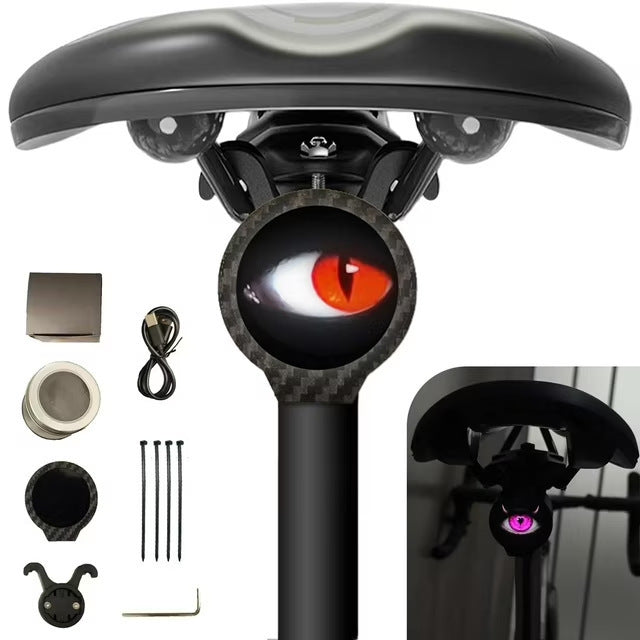 New Programmable Eyes Rear Bike Lights