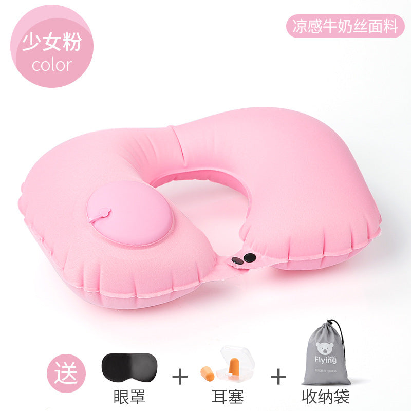 u Neck Pillow Portable Neck Pillow TPU Set u
