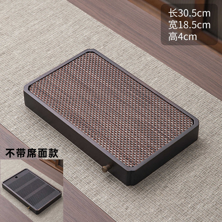 茶盘家用托盘2026新款功夫茶具整套装竹实木沥水储水干泡小型茶台