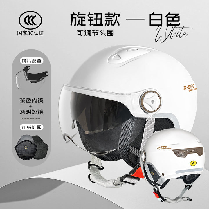 3 c Motorcycle Helmet Men's Women's
