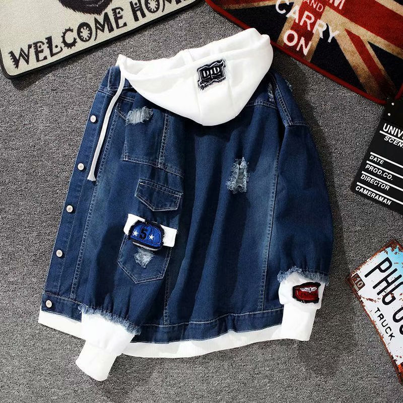 Jacket Men Korean Style Trendy Versatile Casual
