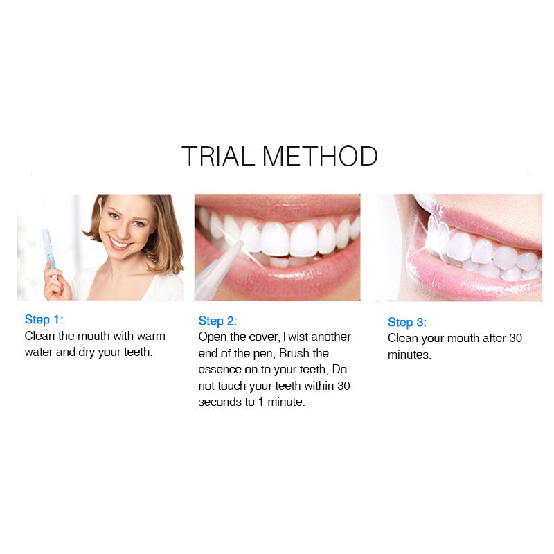 跨境现货LANTHOME teeth whitening pen Speed Whitening洁牙笔
