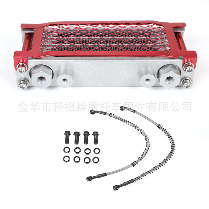 Off-Road Motorcycle 4-Layer Oil Cooler Radiator – 80 CC 140 CC __NS 97__ Monkey Bike Upgrade
