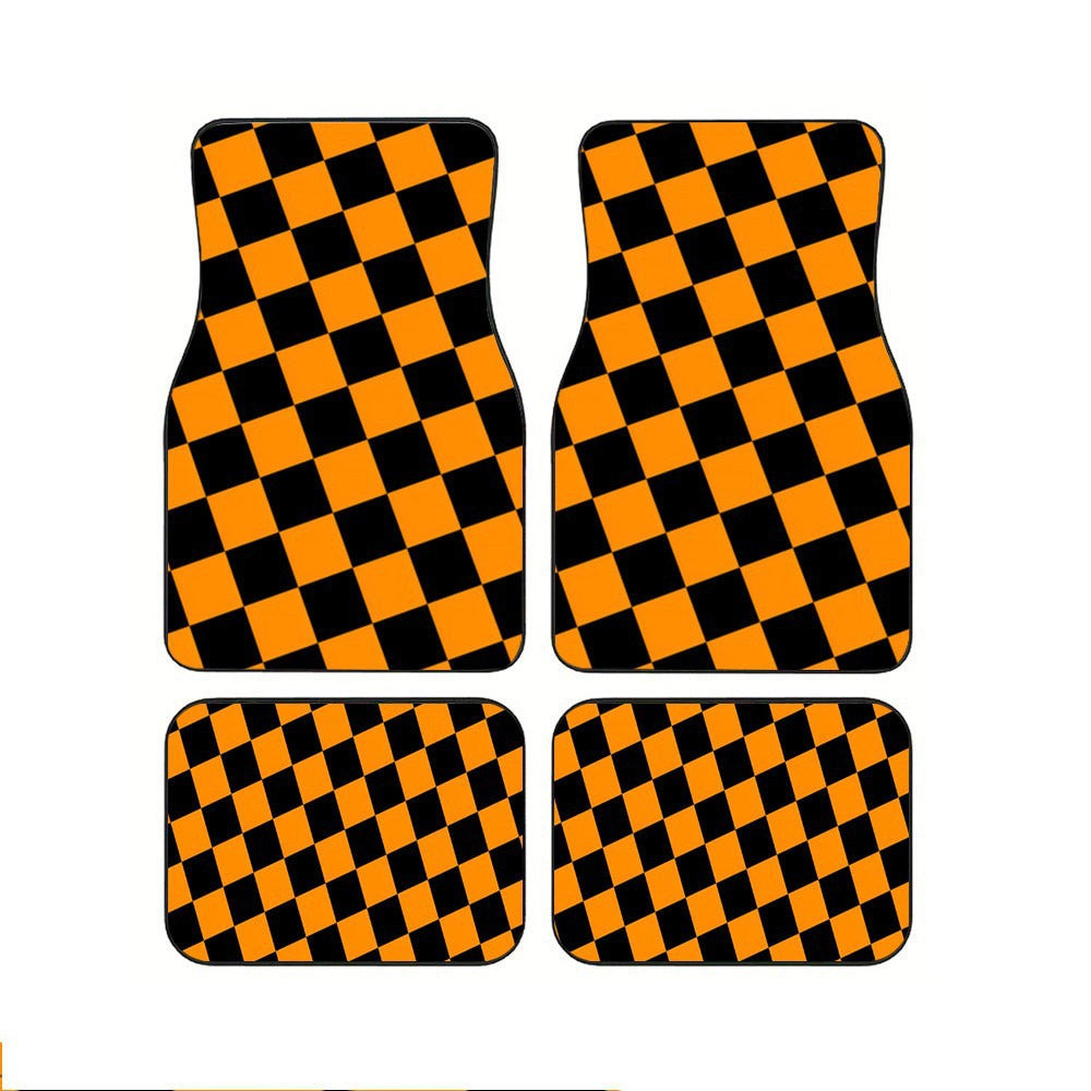Car Floor Mat Crystal Velvet Absorbent Wear Resistant