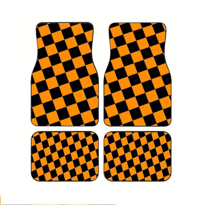 Car Floor Mat Crystal Velvet Absorbent Wear Resistant