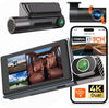 3Camera 4K+1K+1K WiFi行车记录仪 black box DVR Vehicle DVR
