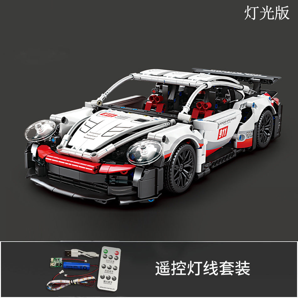 Apollo Sports Car Building Blocks Set – High-Difficulty Drift Racing Car Model Assembly Toy