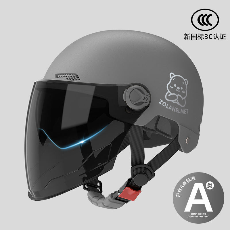New Small Helmet Electric Vehicle Sun Protection Women Light Wholesale Winter