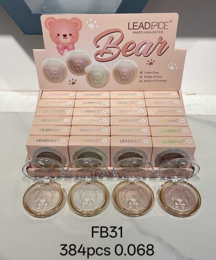 LEADFACE新款24个装化妆品彩妆批发唇彩唇蜜眼影睫毛膏