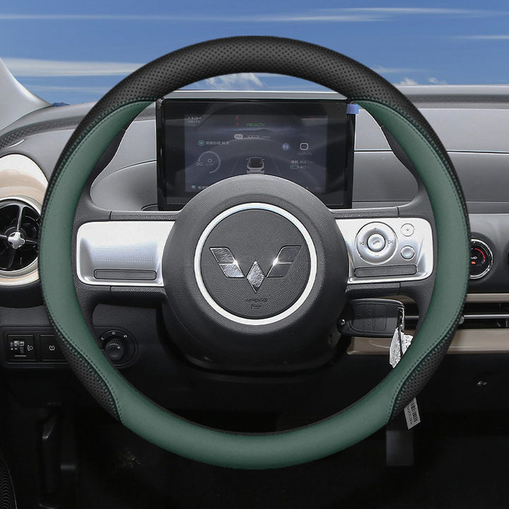 Wuling Mini EV Steering Wheel Cover – Four Season Universal Car Handle Cover
