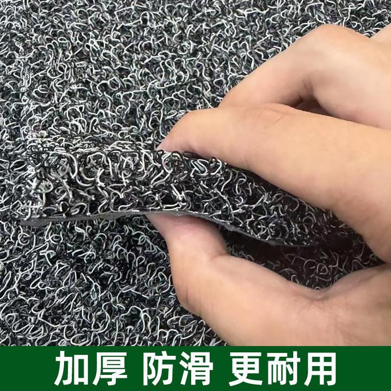 定制加厚加密钉底丝圈批发汽车通用脚垫商用酒店办公室防滑垫批发