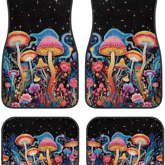 TEMUVintage Nordic Car Foot Mat Carpet 4 Piece Set Stain Resistant Floor Mat TEMUFoot Mat Wholesale