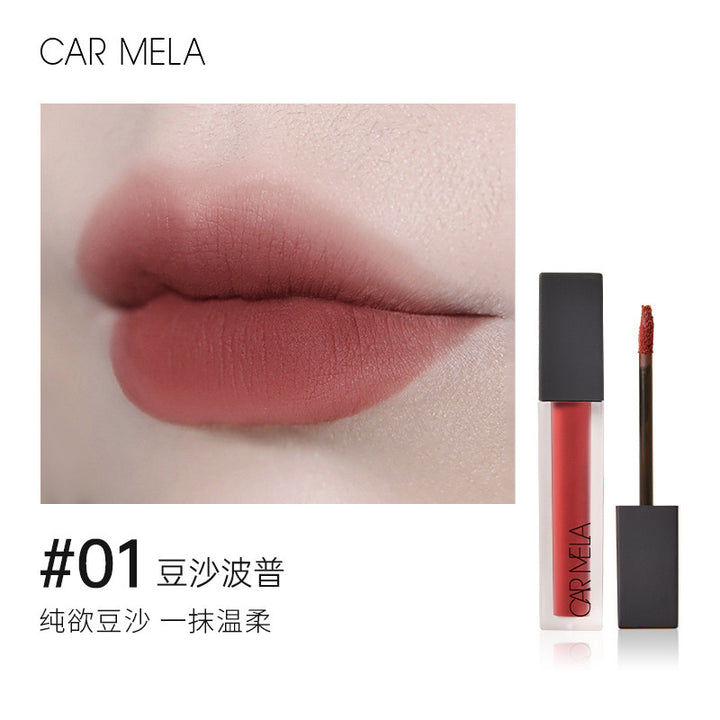 CARMELA Lipstick Brightening Matte Transfer-Proof Lip Mud Lip Gloss