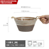 麻绳双耳粗陶碗复古做旧草帽碗意面碗家用面碗日式汤菜碗餐具批发