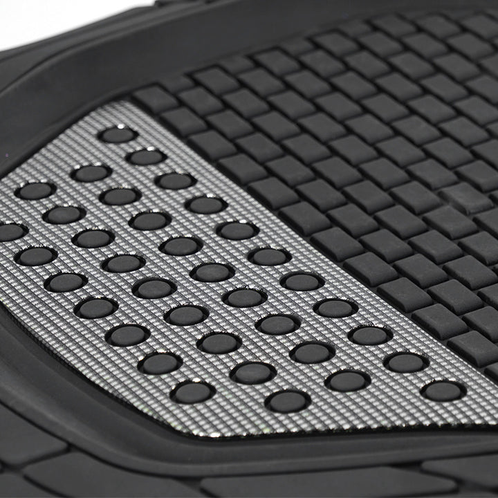 Foot Matcar mat PVCCar Foot Mat Universal Non Slip Durable Car Foot Mat 4 Piece Set