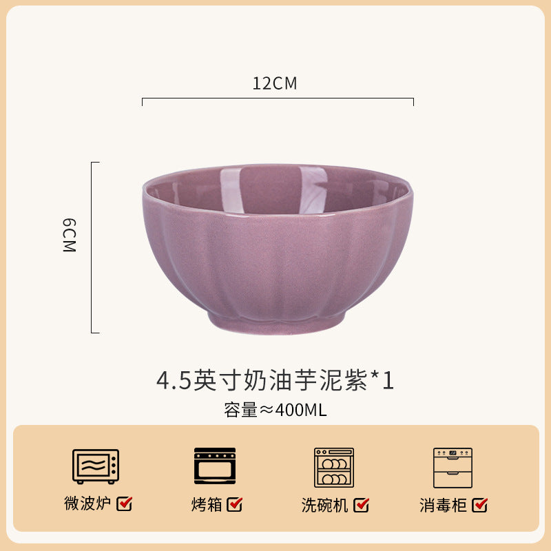 釉下彩碗家用2026新款碗碟套装家用健康陶瓷餐具高级感高颜值碗筷
