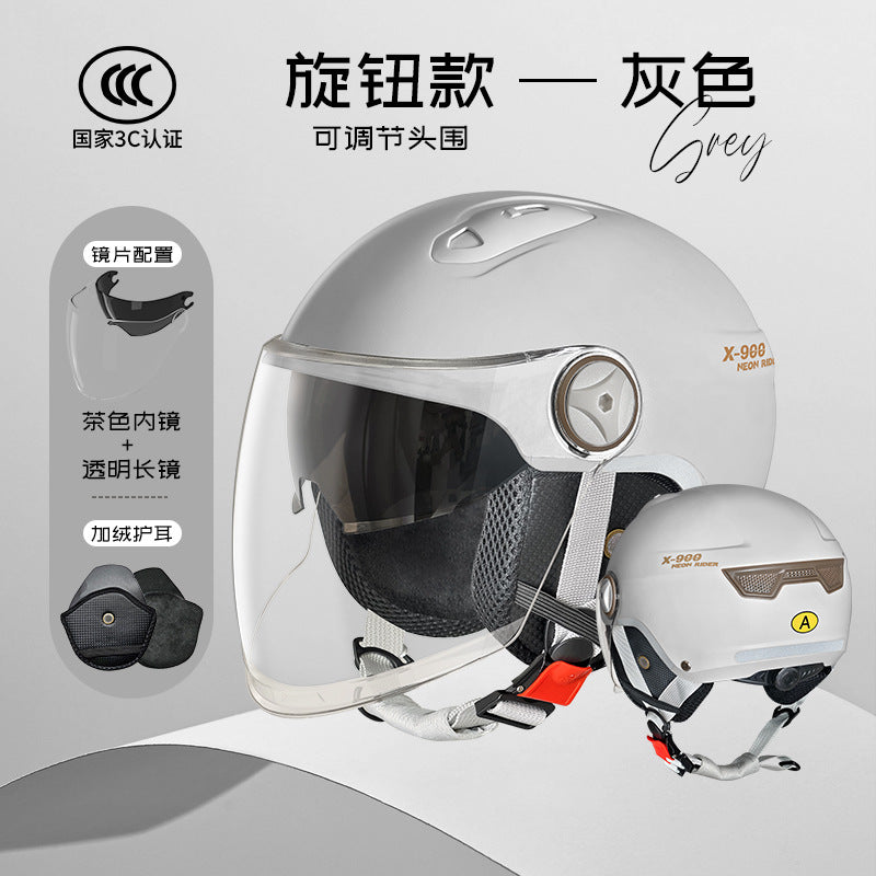 3 c Motorcycle Helmet Men's Women's