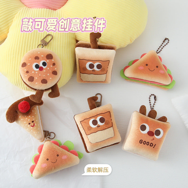 New Hanging Decor Keychain Versatile Bag Student Key