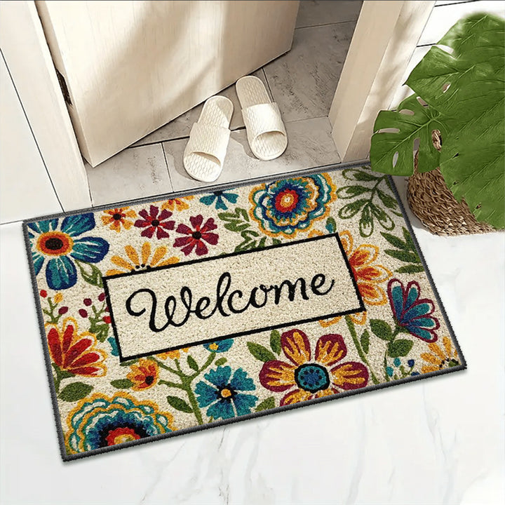 TEMUDrop Shipping Floor Mat Entryway Stain Resistant Door Mat Home Entryway Foot Mat