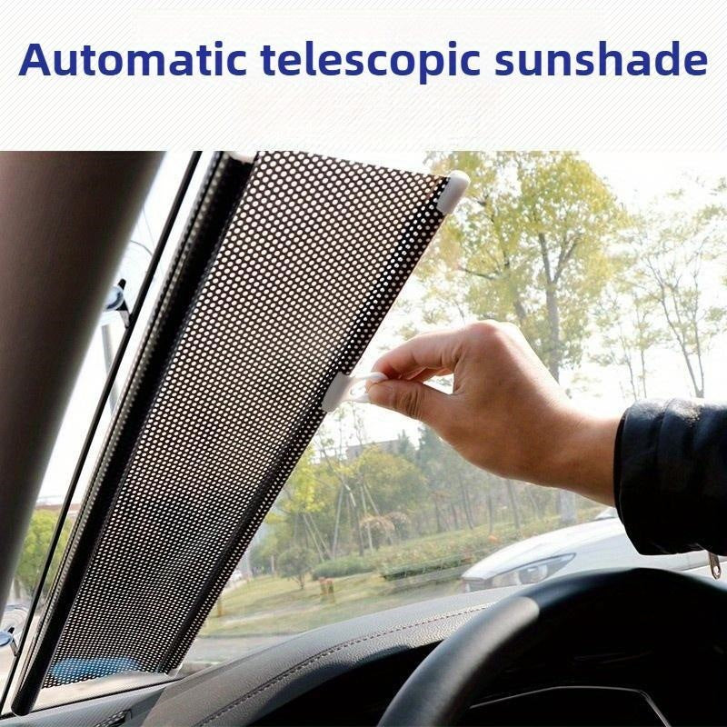 L 32255 Car Sunshade Transparent Curtain 伸缩遮阳帘