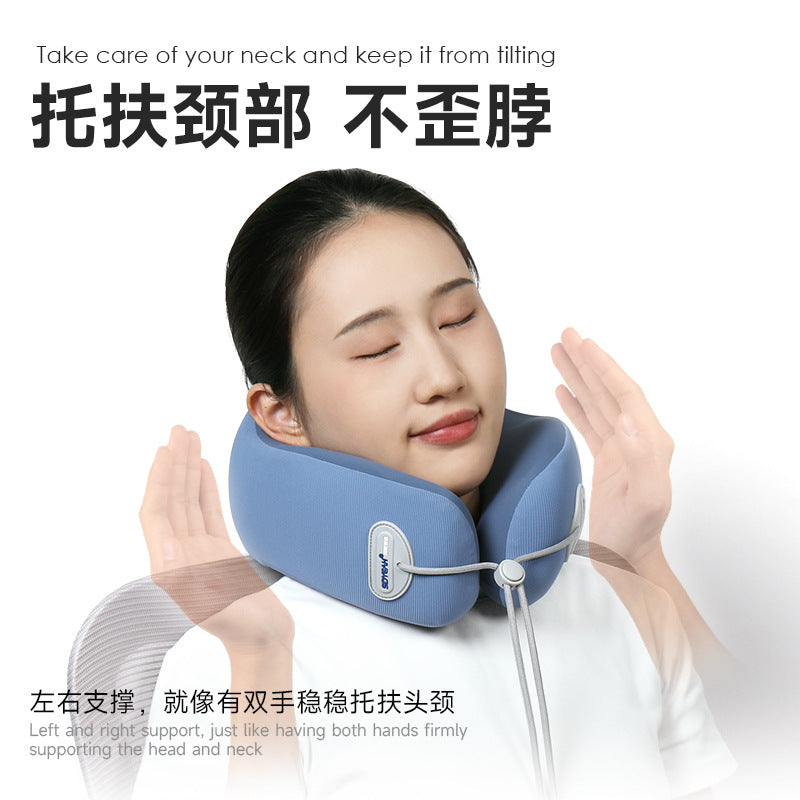 厂家直销u形枕颈枕记忆棉便携U shaped pillow旅行枕护颈枕u型枕