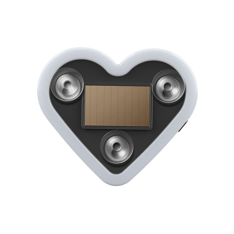 Car Solar Triangle Window Heart Shape Atmosphere __NS 73__ Neon Light – Interior Decoration