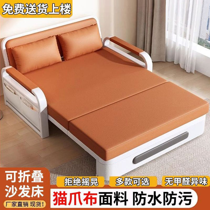 双人客厅小户型多功能伸缩沙发床单人沙发床折叠两用新款阳台