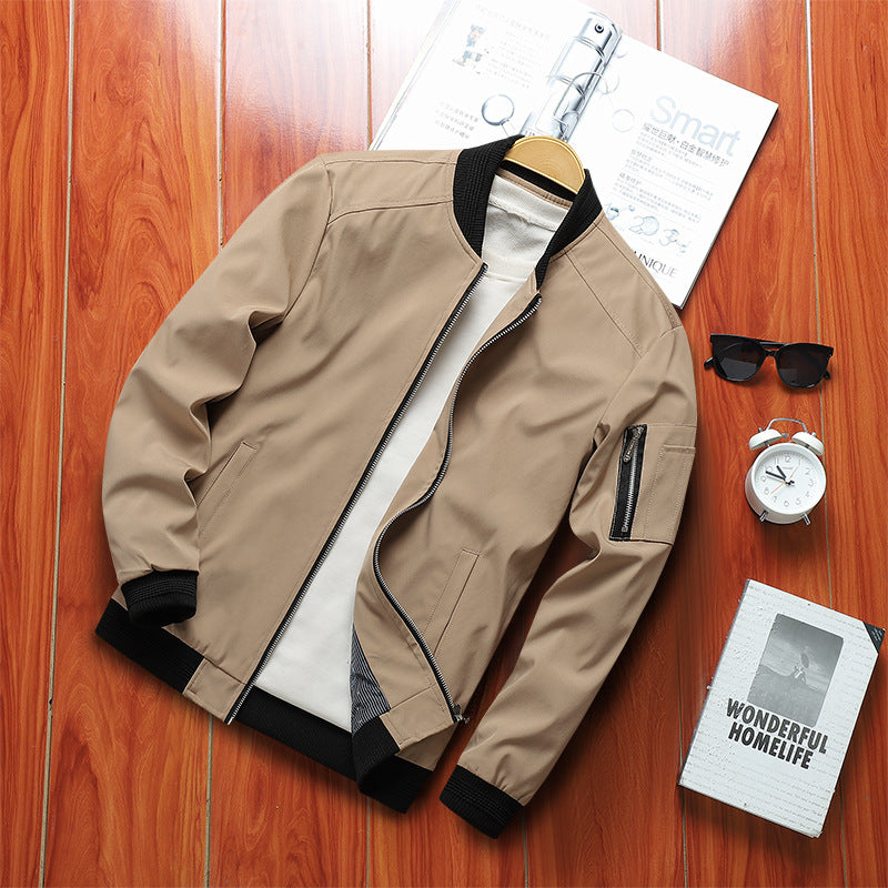 New Spring Men Thin Casual Jacket Men Men's 9937