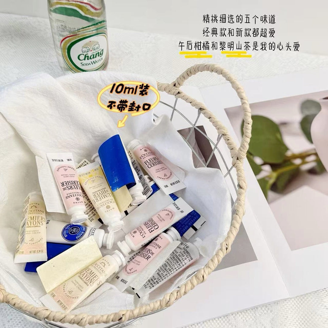 L'OCCITANE Hand Cream 10 ml Sample Set - Cherry Blossom Shea Butter Camellia Citrus