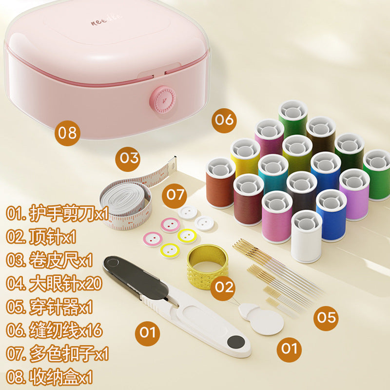 Magnetic Portable Sewing Kit – Compact Home & Dorm Needle & Thread Set
