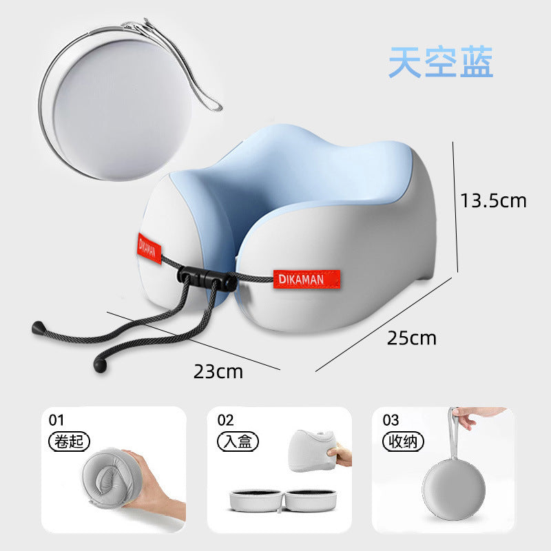 Factory Wholesale Memory Foam U Portable Neck Pillow Travel Comfortable U