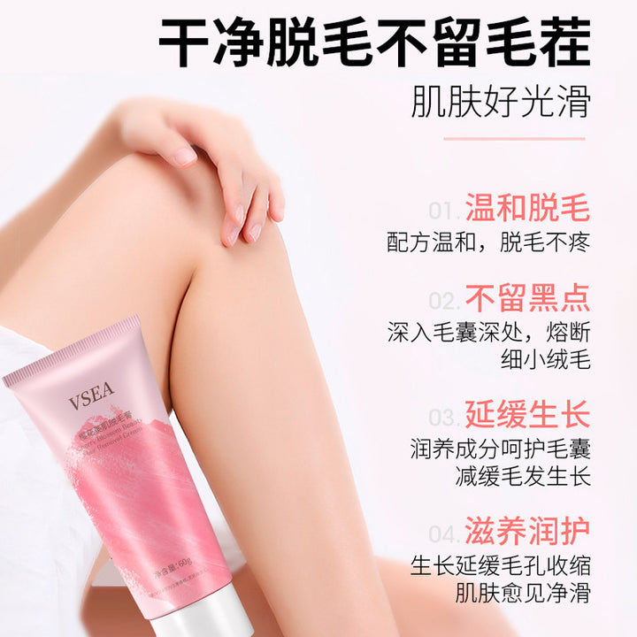 Sakura Hair Removal Mousse – Gentle Full Body Underarm Leg Spray Men & Women Wholesale