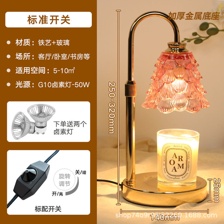 厂家直销复古融蜡灯简约轻奢高档香薰灯融烛灯批发熔蜡器跨境电商