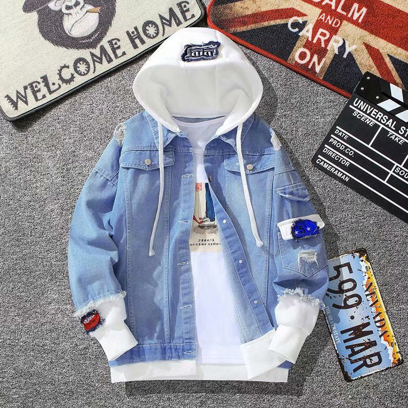 Jacket Men Korean Style Trendy Versatile Casual