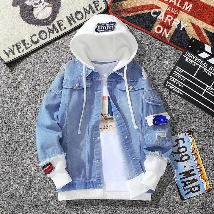 Jacket Men Korean Style Trendy Versatile Casual