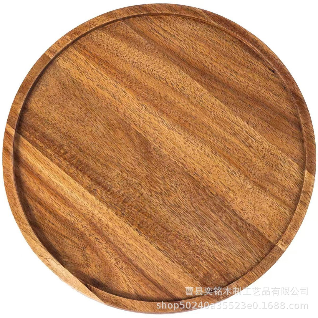 木质砧板带把手家用厨房切菜板餐厅牛排披萨上菜盘实木芝士奶酪板