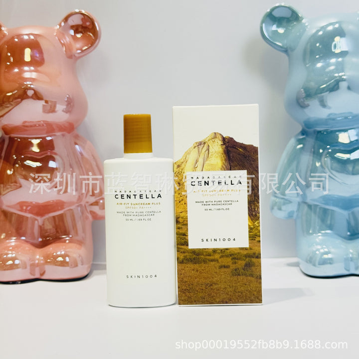 跨境韩国SKIN1004系列积雪草面霜洗面奶空气防嗮安瓶精华修护