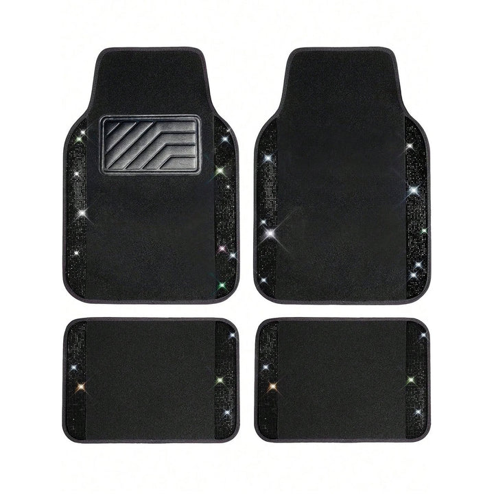 TEMUVintage Nordic Car Foot Mat Carpet 4 Piece Set Stain Resistant Floor Mat TEMUFoot Mat Wholesale