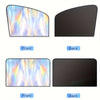 Sunshade Set with Magnetic Front Windshield Cover