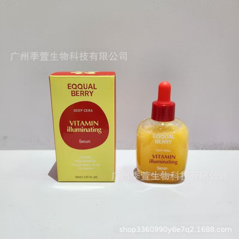 跨境现货EQQUAL BERRY补骨脂酚丰盈维他命精华液泥膜洗面奶面霜