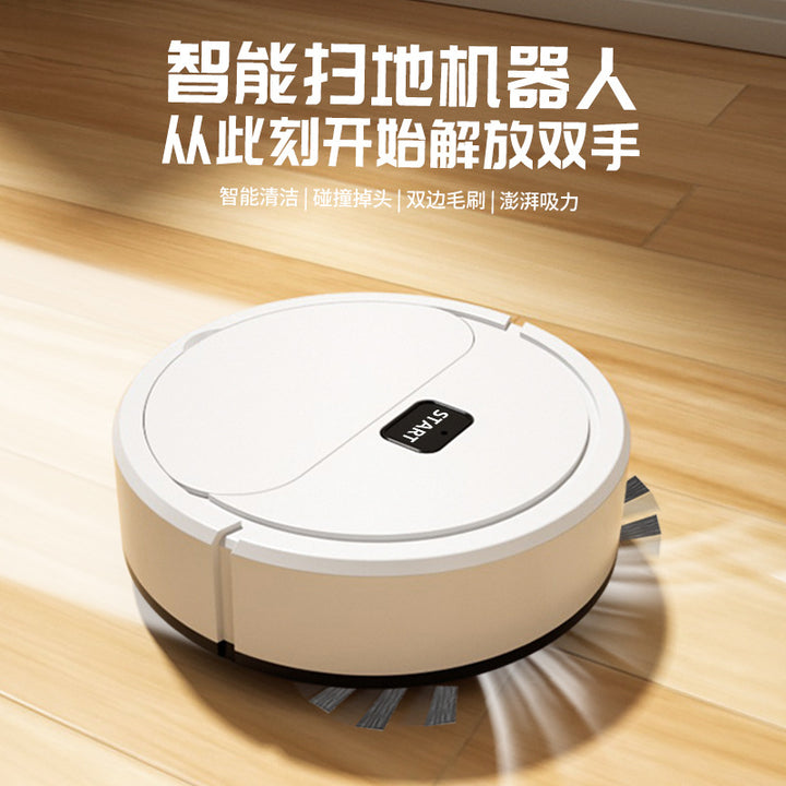 Mini Auto Robot Vacuum Cleaner – 3-in-1 Sweep, Mop & Suction Smart Home Cleaner