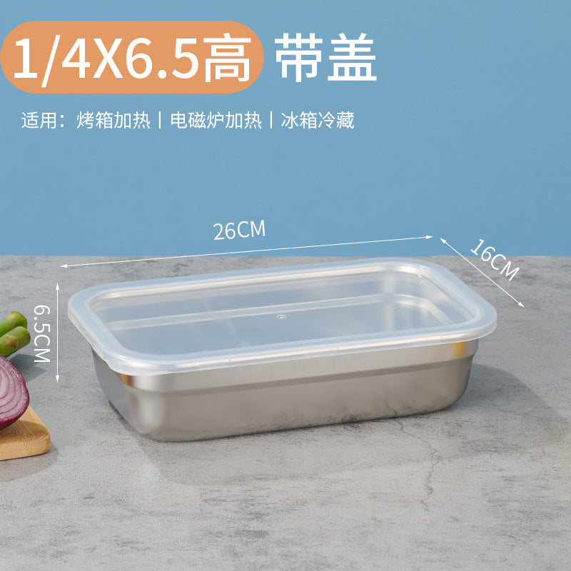 Stainless Steel Commercial Plate Small