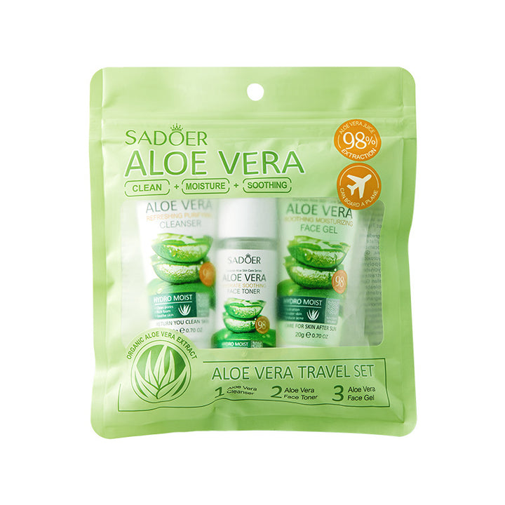 SADOER 3 Piece Set Face Wash Moisturizing Face Set Export