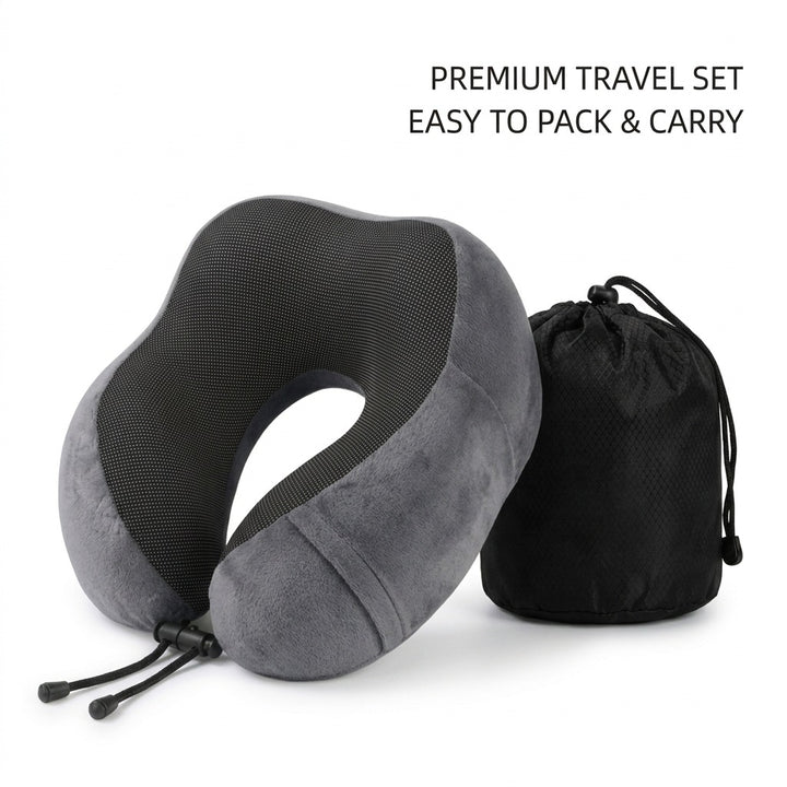U Memory Foam Neck Pillow Travel Neck Pillow Portable U