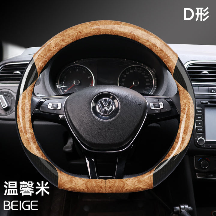 Car Steering Wheel Cover All Season Universal Non Slip Decor Grip Cover Unisex Universal