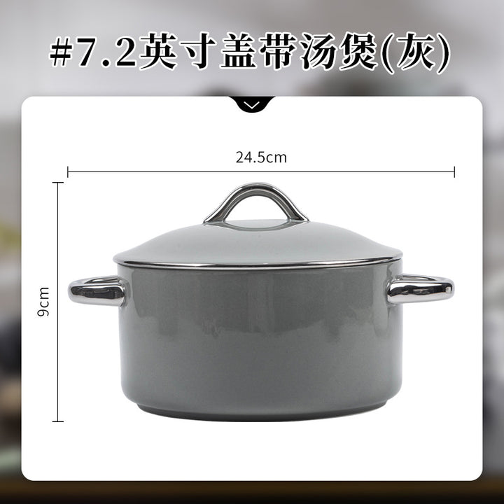 陶瓷餐具碗碟套装家用碗盘子碗筷米饭碗北欧轻奢高级感2024款餐具